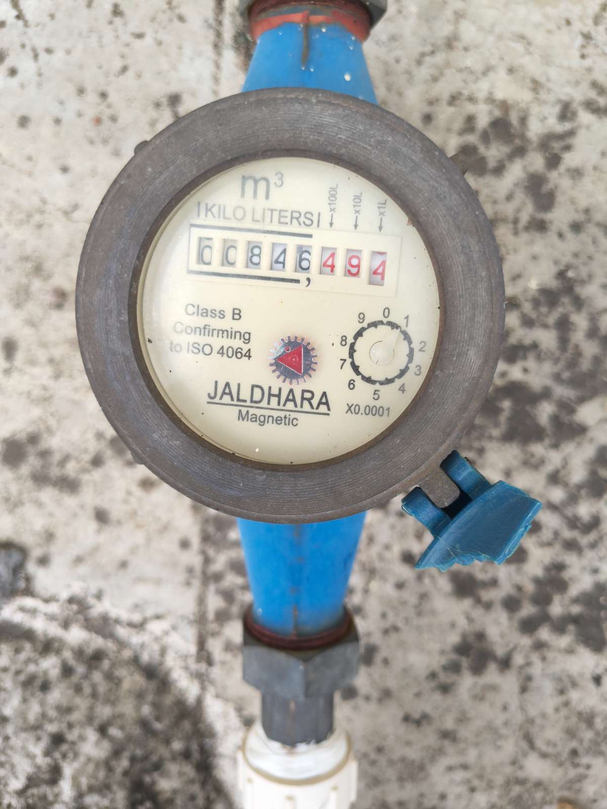 Meter reading June 30, 2026