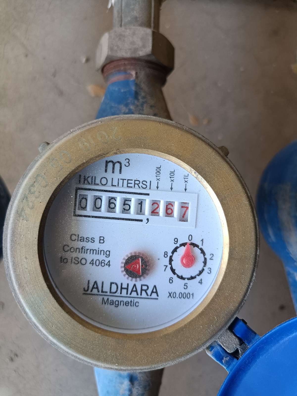 Meter reading May 31, 2026