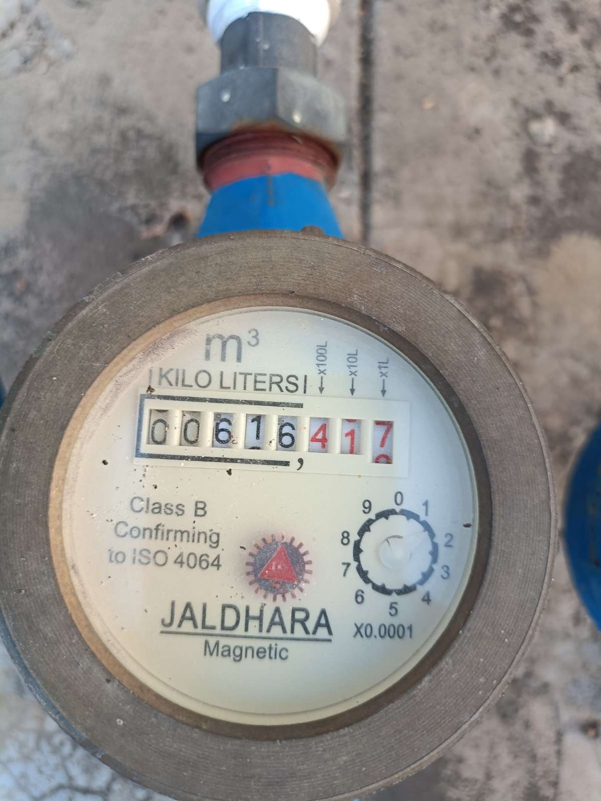 Meter reading May 31, 2026